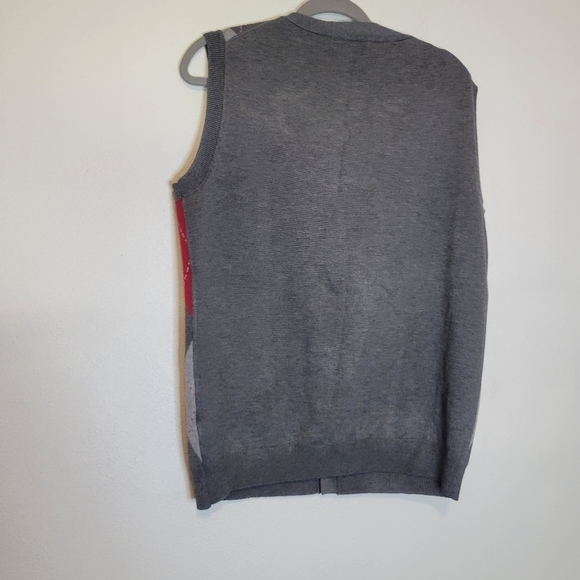 Paul jones size L two argyle sweater vests knits - Picture 2 of 10